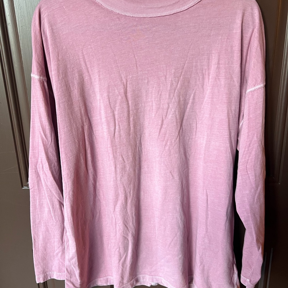 We The Free Pink Long Sleeve Tee